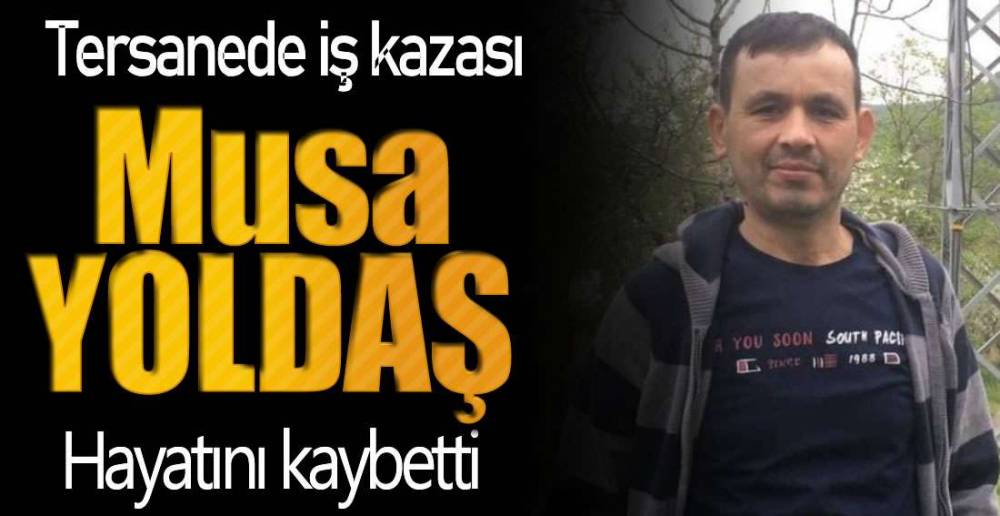 TERSANEDE  İŞ KAZASI