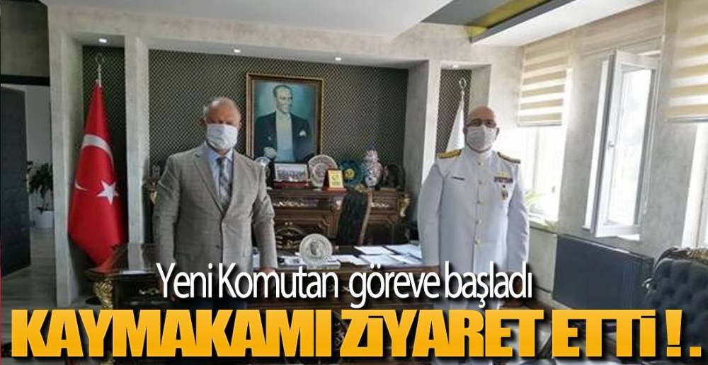 YENİ KOMUTAN GÖREVE BAŞLADI !.