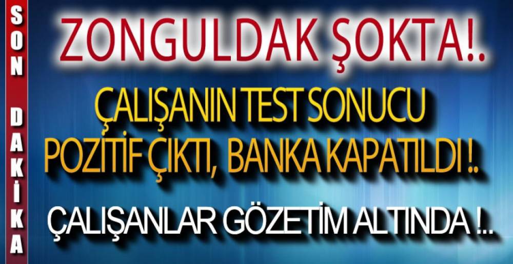 ZONGULDAK ŞOKTA !.