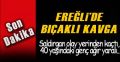 SAHİLDE KANLI BİTEN KAVGA !