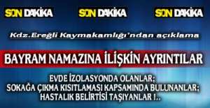 BAYRAM NAMAZI KILINACAK YERLER ?