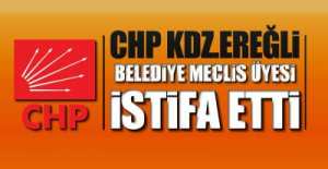 BELEDİYE MECLİS ÜYESİ İSTİFA ETTİ