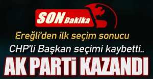 CHP'Lİ BELEDİYEYİ AK PARTİ KAZANDI !