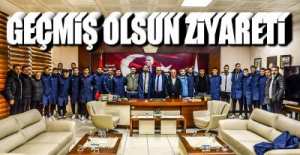 DERBİ ÖNCESİ "GEÇMİŞ OLSUN" ZİYARETİ