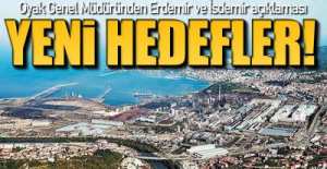 ERDEMİR'DE YENİ HEDEFLER