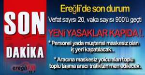 EREĞLİ'DE YENİ YASAKLAR KAPIDA !.