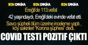 EVDE VEFAT ETTİ !.