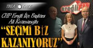 EREĞLİ FM'DE KONUŞTU !