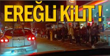 EREĞLİ'DE TRAFİK ÇİLESİ !