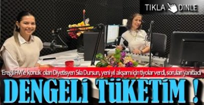 DİYETİSYEN SILA DURSUN EREĞLİ FM'DE KONUŞTU