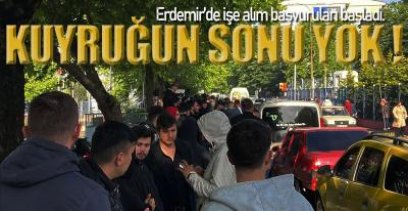 ERDEMİR'DE İŞE ALIM BAŞVURULARI BAŞLADI