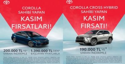 TOYOTA 'DA KASIM FIRSATLARI