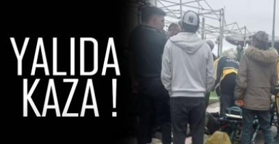 YALI CADDESİNDE KAZA !