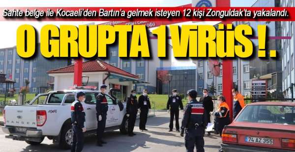 12 KİŞİYE ZORUNLU KARANTİNA !.