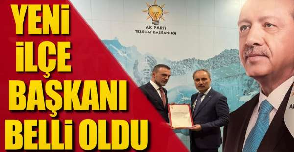 AK PARTİ EREĞLİ İLÇE BAŞKANI BELLİ OLDU