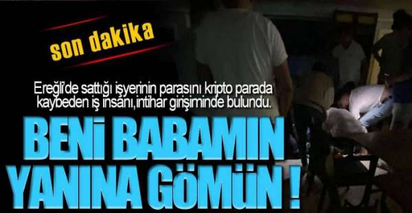BOZHANEDE İNTİHAR GİRİŞİMİ !