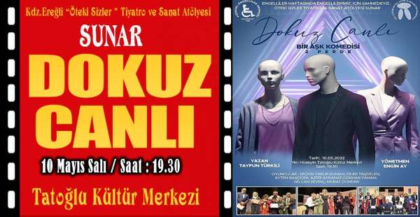 ENGELLİLER DERNEĞİ YARARINA 10 MAYIS'TA