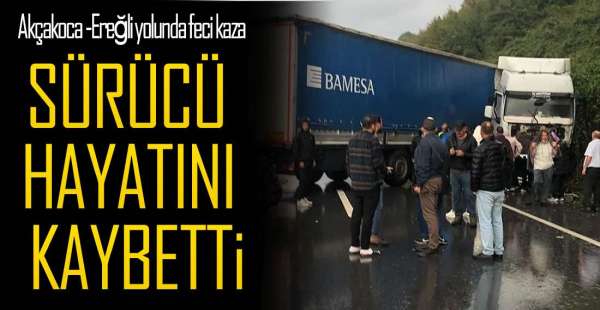 KAZA ; 1 ÖLÜ !
