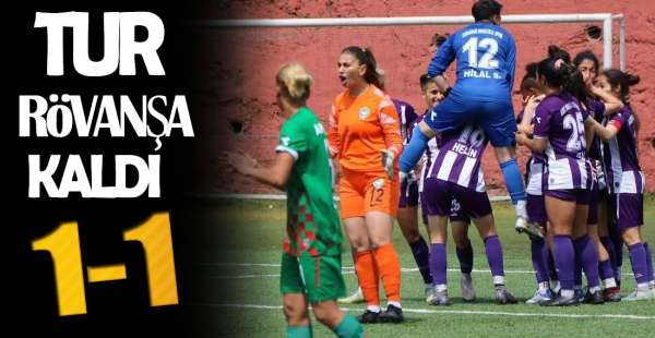 EREĞLİ BELEDİYESPOR : 1 AMED :1