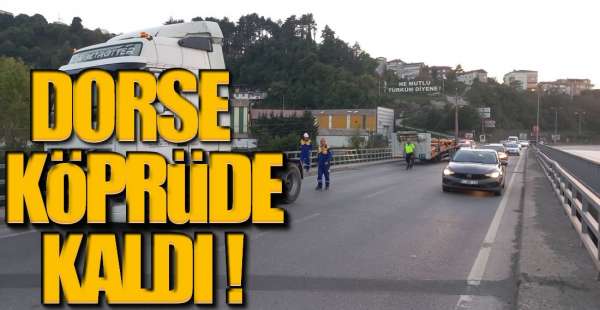 GÜLÜÇ KÖPRÜSÜ ÜZERİNDE YAŞANDI !