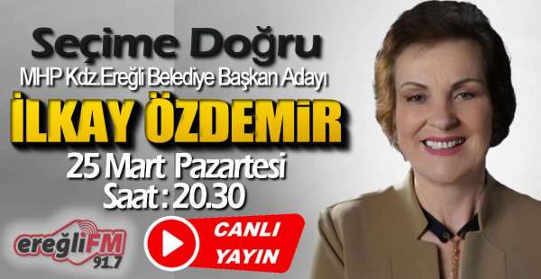 İLKAY ÖZDEMİR CANLI YAYINDA KONUŞACAK..