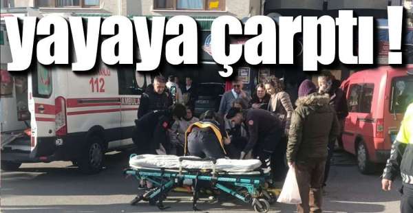 KAMYONET 2 YAYAYA ÇARPTI !