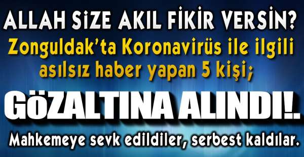 KORKU VE PANİĞE NEDEN OLDULAR !.