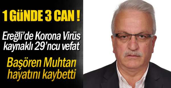 KÖY MUHTARI HAYATINI KAYBETTİ!.