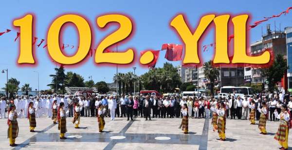 KURTULUŞUN 102. YILI TÖRENLE KUTLANDI !