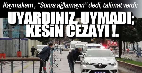 "CEZA KESERSEK AĞLAMAYIN "