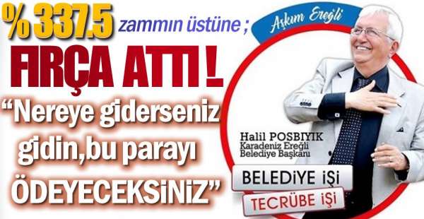 ŞOK ZAMMIN ÜSTÜNE AZAR YEDİLER !.
