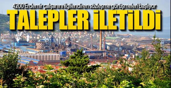 SÖZLEŞME GÖRÜŞMELERİ BAŞLIYOR