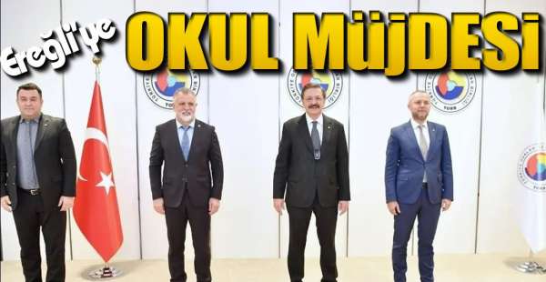 ZİYARETE GİTTİLER, OKUL SÖZÜ ALDILAR !